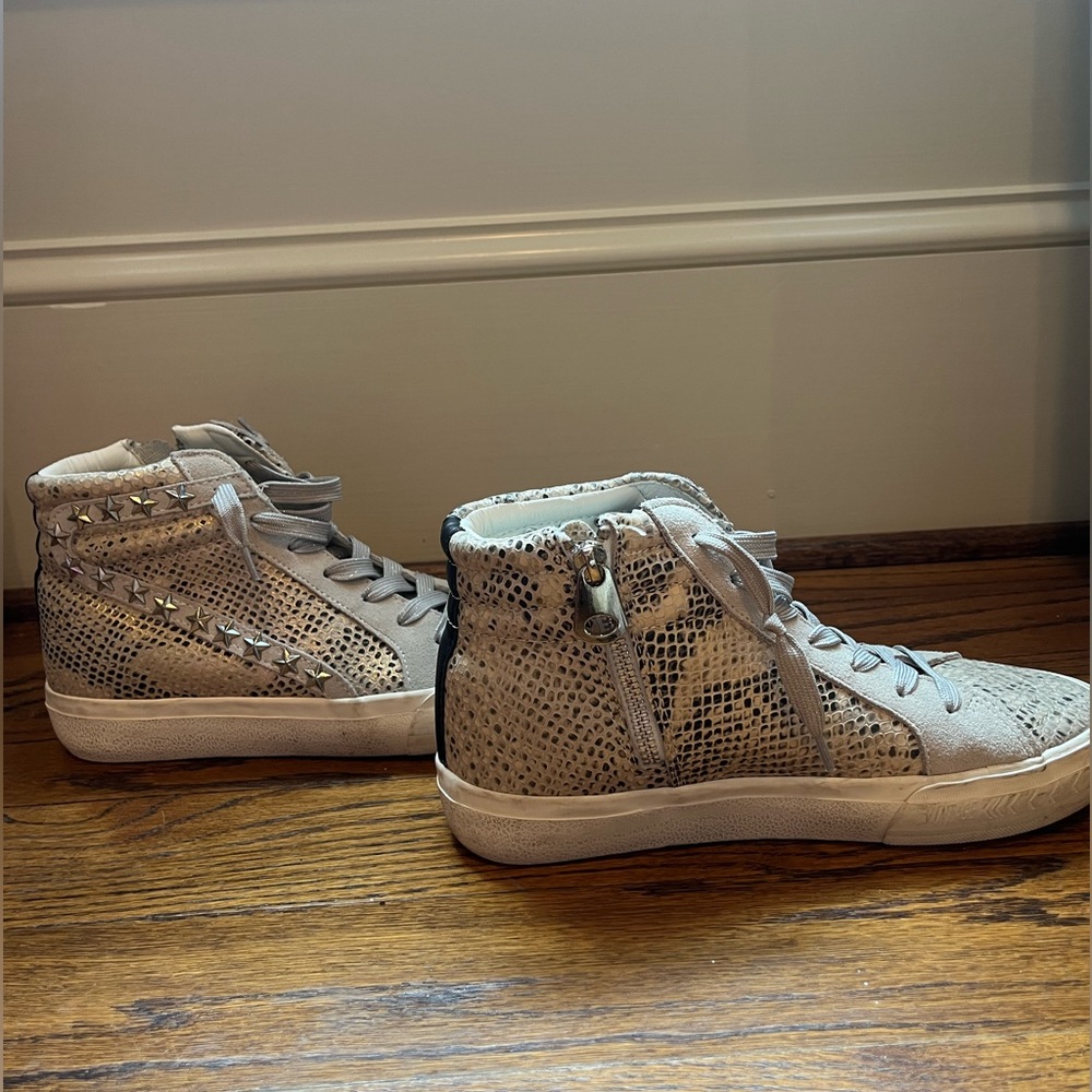 Vintage Havana Panick Wild Skin Hightop Sneakers